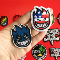 ♚ Skateboard Fashion nd Collection - Street Art Iron-On Patch ♚ 1Pc DIY Sew on Iron on Badges Patches