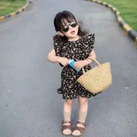 Summer Girls Clothing Set Floral Top+Shorts Girls Outfit Set Kids Children Clothes Suits New Toddler Girl Clothes 2 3 4 5 6 7Yrs