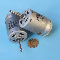 Johnson มอเตอร์545ไฟฟ้า Dc 6V 9V 12V 25600Rpm เพลายาวแรงบิดขนาดใหญ่28.5Mm พัดลมทำความเย็นเครื่องยนต์สว่านปากกากำลังสูง