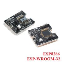 ESP8266 ESP-WROOM-32บอร์ดพัฒนาทดสอบซ็อกเก็ตดาวน์โหลดโปรแกรมเมอร์เครื่องมือติดตั้งเผาไหม้สำหรับ ESP-01 ESP-12S ESPWROOM-32