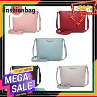 ASSE03 ifashionbag(IF677) -L2กระเป๋าสะพายข้างทรงสวยเรียบง่ายสีสวยน่ารัก