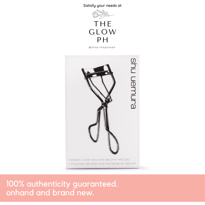 [AUTHENTIC] SHU UEMURA Iconic Eyelash Curler (Plus One Silicone Refill Pad) The Glow PH