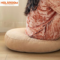 Solid Color Cushion Tatami Round Cushions For Living Room Chair Seat Thickened Pillow Prayer Mat Japanese Style Pouf Futon