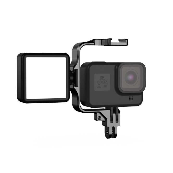 metal-frame-with-cold-shoe-mount-for-gopro-hero-11-10-9-8-7-dji-action-3-camera-accessories-mounts-for-lighting-mic-stick-attach