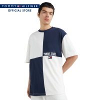 Tommy Hilfiger เสื้อยืดผู้ชาย รุ่น DM0DM15786 C87 - สีฟ้า