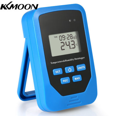 KKmoon เครื่องวัดอุณหภูมิความชื้น USB ขนาดเล็กที่ล็อกข้อมูลบันทึกข้อมูล,เครื่องบันทึกเครื่องวัดแบบบันทึกเสียงได้บันทึกข้อมูลอุณหภูมิพร้อมดัชนีความร้อนและการทดสอบจุดน้ำค้าง80,000ความสามารถในการบันทึกข้อมูล