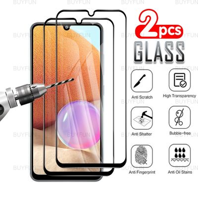 2pcs screen protector For Samsung Galaxy A32 4G HD full cover tempered glass for samsung galaxi a 32 32a 4g 5g Safety film