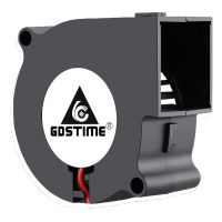 Gdstime 1PCS 3นิ้ว6ซม. 60x60x28มม. brushless ท่อไอเสีย Cooler Blower พัดลม DC 12V 24V 2สาย2Pin พัดลมแบบแรงเหวี่ยงคุณภาพสูง