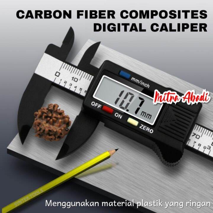 Jangka Sorong / Carbon Fiber Composites Digital Sigmat Caliper Lazada Indonesia