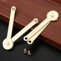 ∏△✹ 2Pcs Metal Lid Support Hinges Wood Box Display Furniture Decorative Hinges Kitchen Cupboard Cabinet Door Hinges Lid Stays 68x8mm