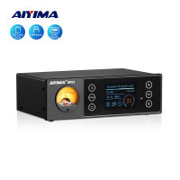 AIYIMA DP01เครื่องเสียง USB หน้าจอ OLED ความละเอียดสูงเครื่องเล่นเสียงระบบดิจิทัล SD Opt/coa/rca DSD256พร้อมเครื่องขยายเสียงในบ้านระดับมิเตอร์ VU