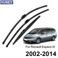 ชุดใบมีดกระจกหลังใบปัดน้ำฝนหน้า Xukey สำหรับ Renault Espace 4 2012 2011 2010 2009 2008 2007 20063 2005 2004