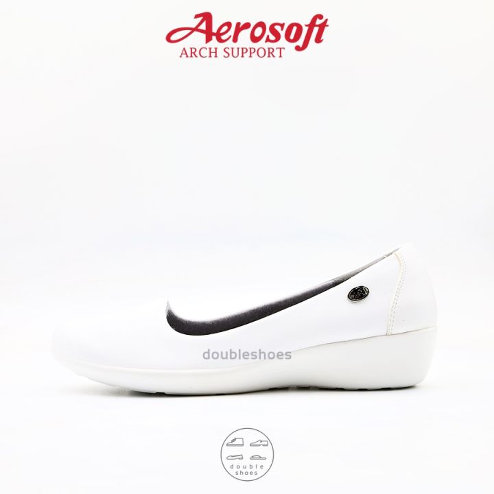 aerosoft-รองเท้าพยาบาล-รองเท้าหนัง-รุ่น-cw3133-สีขาว-สีดำ