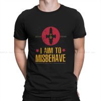 I Aim To Misbehave Classic Men Tshirt Firefly Serenity Malcolm Tv O Neck Short Sleeve T Shirt Funny Gift Idea