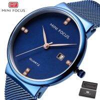 MINIFOCUS MINI FOCUS MF0181G สุดหรูนาฬิกาข้อมือมียี่ห้อสำหรับ Man แฟชั่นผู้ชายกีฬาควอตซ์นาฬิกาเทรนด์นาฬิกาข้อมือสำหรับชาย Jam Tangan Lelaki