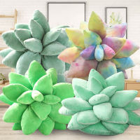 จำลอง Succulent หมอน Succulent Plant Plush โยนหมอนเด็กตุ๊กตาสัตว์ของเล่น Gift