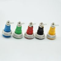 【CW】₪▪¤  5pcs Terminal 4mm banana socket copper plug test 4 mm high insulation safety seat