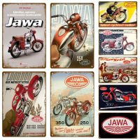 JAWA Vintage Wall โปสเตอร์ Vintage Retro Wall House ร้านอาหารตกแต่งแผ่นโลหะ Wall Decor Art ป้ายโลหะดีบุกป้าย  （Stock size: 20cm * 30cm）