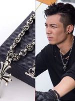 [TOP]Chromes Hearts 925 sterling silver cross necklace cast sterling pendant pendant necklace Pakho Chau