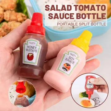 Sauce Bottle Mini Seasoning Box Containers Outdoor Portable