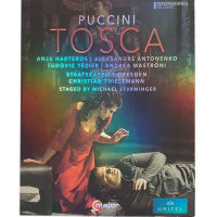 Blu ray 50g Puccini opera Tosca Anya Antoni kotelleman Salzburg Chinese characters