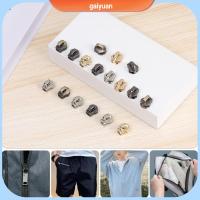 GAIYUAN 5/10pcs กู้ภัย เย็บเสื้อผ้า ซิปฟันทองแดง ชุดซ่อมเปลี่ยน Universal Instant Fix Zip Slider ฟัน ซิปดึงหัว