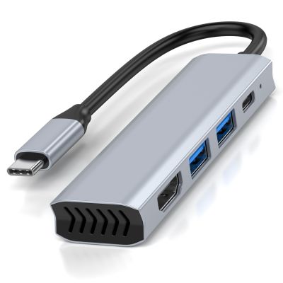 ✙ USB HUB 4K HD Splitter Multiport Adapter TYPE-C to HD 7-in-1 USB-C to HD hub 4K laptop expansion for MaBook Pro Ar M2 usb3.0 PD