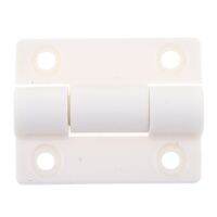 ☑ 36mm x 30mm White Plastic Reinforced Window Door Cabinet Butt Bearing Hinge