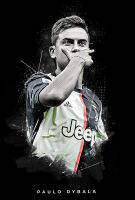 โปสเตอร์ Paulo Dybala ดีบาล่า รับทำ โปสเตอร์ติดผนัง ของแต่งบ้าน รูปภาพติดผนัง 77poster