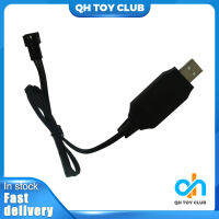 QING ปลั๊กเสียบ Sm-3p 3ขาแบตเตอรี่ลิเธียม6.4V สายชาร์จสำหรับ RC Usb Mobil Remote Control Wltoys