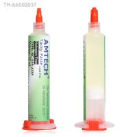 ❃ 10cc AMTECH NC-559-ASM Solder Paste Syringe Liquid Flux for Cell Phone BGA PCB Repair Stencil Welding Soldering Tool