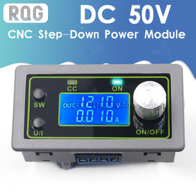 50V5A CNC Langkah-Down Modul Bekalan Kuasa Laras Laras dan Meter Semasa Voltan Malar Malar Semasa DC Paparan LCD