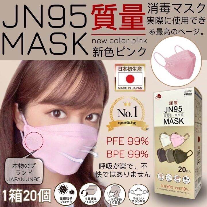 เเมส3d-กล่องละ20ชิ้น-หน้ากากอนามัยญี่ปุ่น-แมส-jn95-mask-งานดีมีคุณภาพ-พร้อมส่งทันที-see