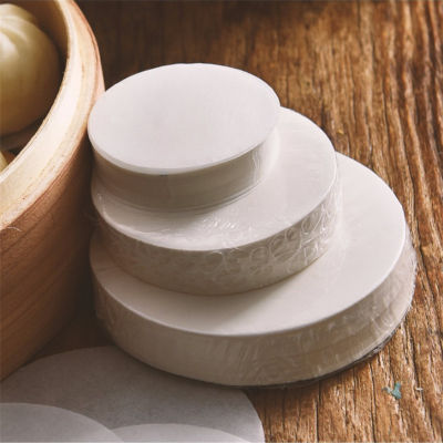 500pcs Round 1000pcs Square Steam Bun Papers Non-stick Household Snack Bread Cake Oil Pads