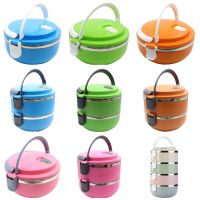 ✷ Stainless Steel Lunch Box Eco Friendly Plastic Thermal Food Container Portable Lunch Box for Kids Office School Bento Lunchbox