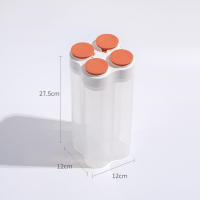 Kitchen Sealed Storage Box Whole Grain Food Storage Tank Household Kitchen Food Containers for Dry Cereals Kitchen Tool