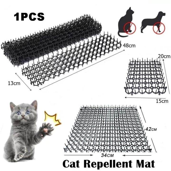 Garden Cat Scat Mat Anti Cat Bird Spike Repellent Mat Prevent Dog