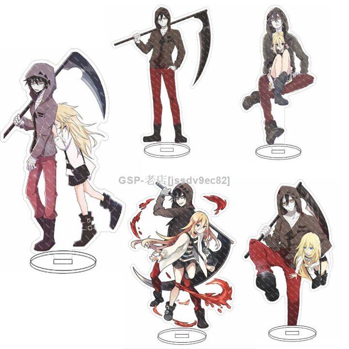  YURCNSA Angels of Death Acrylic Stand Figure Anime Character  Collectible Model Statue Toys Desktop Ornament Display Standing (Color : 6)  : Toys & Games