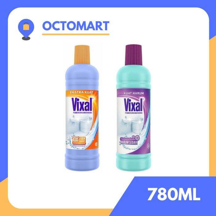 Vixal Botol 750ml Pembersih Porselen Kamar Mandi Toilet 780ml Semua