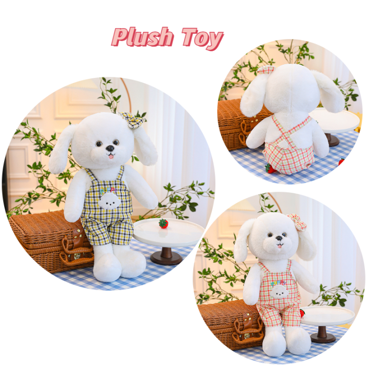 plush-sweet-dog-plaid-toys-doll-children-pillow-birthday-decoration-gifts-kids