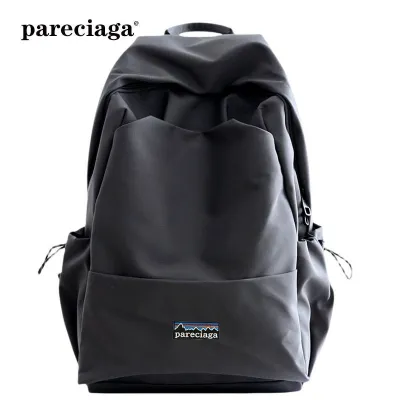 Patagonia กระเป๋าเป้สะพายหลังสีทึบทางการสำหรับผู้หญิง,นักศึกษาวิทยาลัยไหล่ Ransel Anak SMA กระเป๋านักเรียนชาย