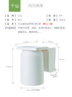 ขายส่งชั้นวางแปรงสีฟันไฟฟ้า Qianshan ชั้นวางถ้วยน้ำยาบ้วนปากในห้องน้ำในครัวเรือนแบบติดผนังแบบไม่เจาะรู