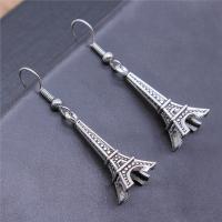 【YF】卐  Antique Color 29x11x11mm Charms Dangle Earrings Drop