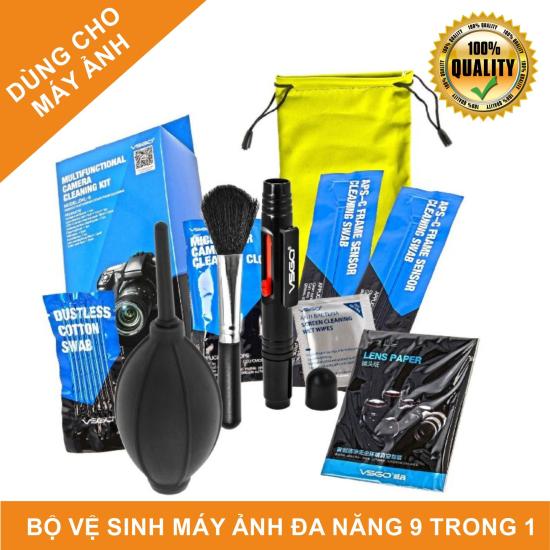 9 in 1 vsgo camera cleaning kit dkl - ảnh sản phẩm 1