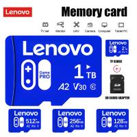 Lenovo ของแท้2TB แฟลชการ์ดความจำ Class10 A2 1TB ไมโคร TF SD การ์ด128GB บัตร TF กันน้ำขนาดเล็กสำหรับกล้อง Nintendo Switch