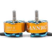 Lannrc มอเตอร์2207.5 1750kv 1950kv 2550kv 3-6S Lipo ไร้แปรงถ่าน12n14p สำหรับ Qva 210มม. 230มม. 250มม. 5นิ้วการแข่งขันโดรน Diy 4ชิ้น【fast】