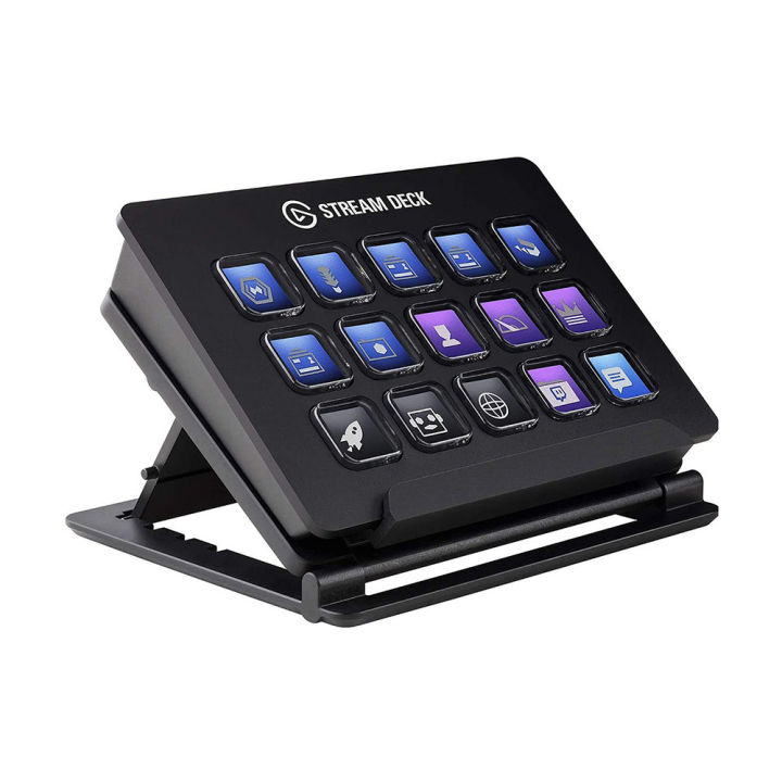 elgato-stream-deck-แผงปุ่มควบคุม-จอ-lcd-15-ปุ่ม-ของแท้-ประกันศูนย์ไทย-2ปี