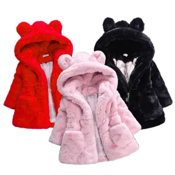 Childrens hot sale fur coats