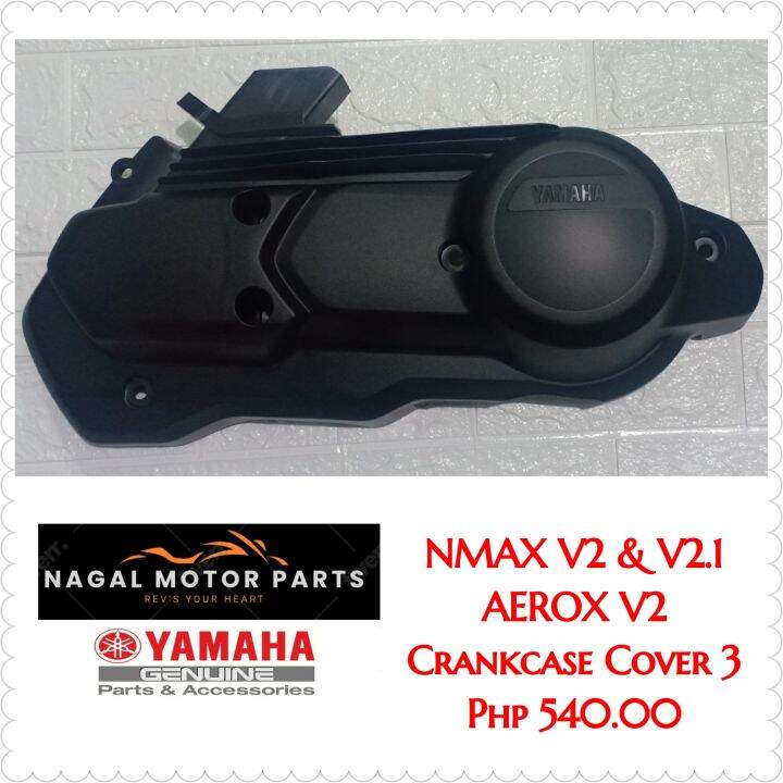 CRANKCASE COVER 3 FOR NMAX V2/V2.1 AND AEROX V2 YAMAHA GENUINE PARTS