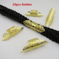 【Big-promotion】 Quick Sell Mall 5Pcs-10Pcs Golden/silver ปรับผม Braid Dread Dreadlock ลูกปัด Cuffs คลิปประมาณ15มม. สำหรับอุปกรณ์เสริม